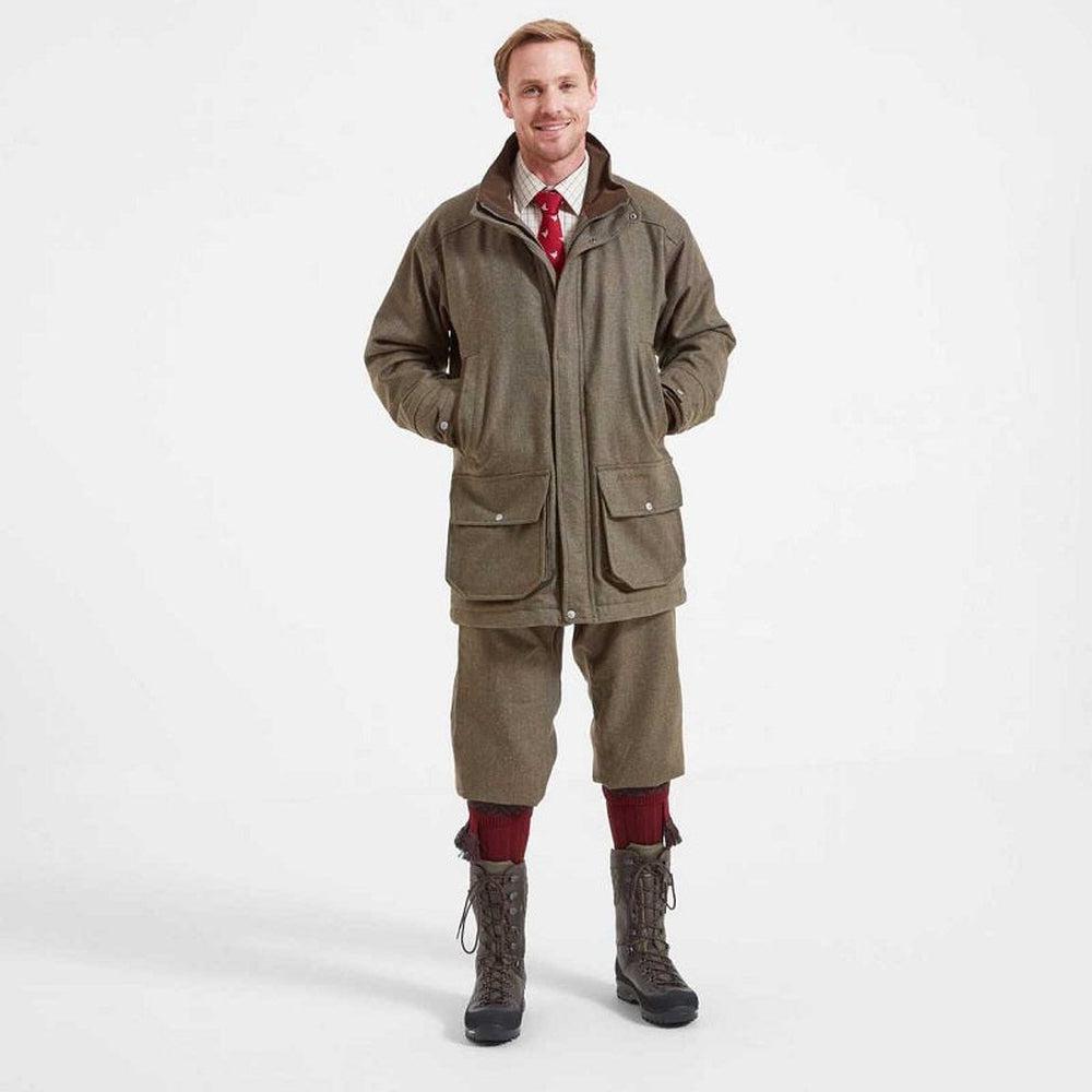 Schoffel Ptarmigan Tweed Classic Coat-Gamefish