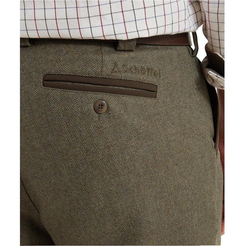 Schoffel Ptarmigan Tweed Plus Twos - Loden Herringbone-Gamefish