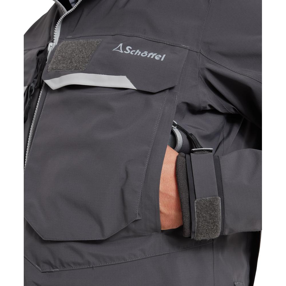 Schoffel Salar II Wading Jacket - Graphite-Gamefish