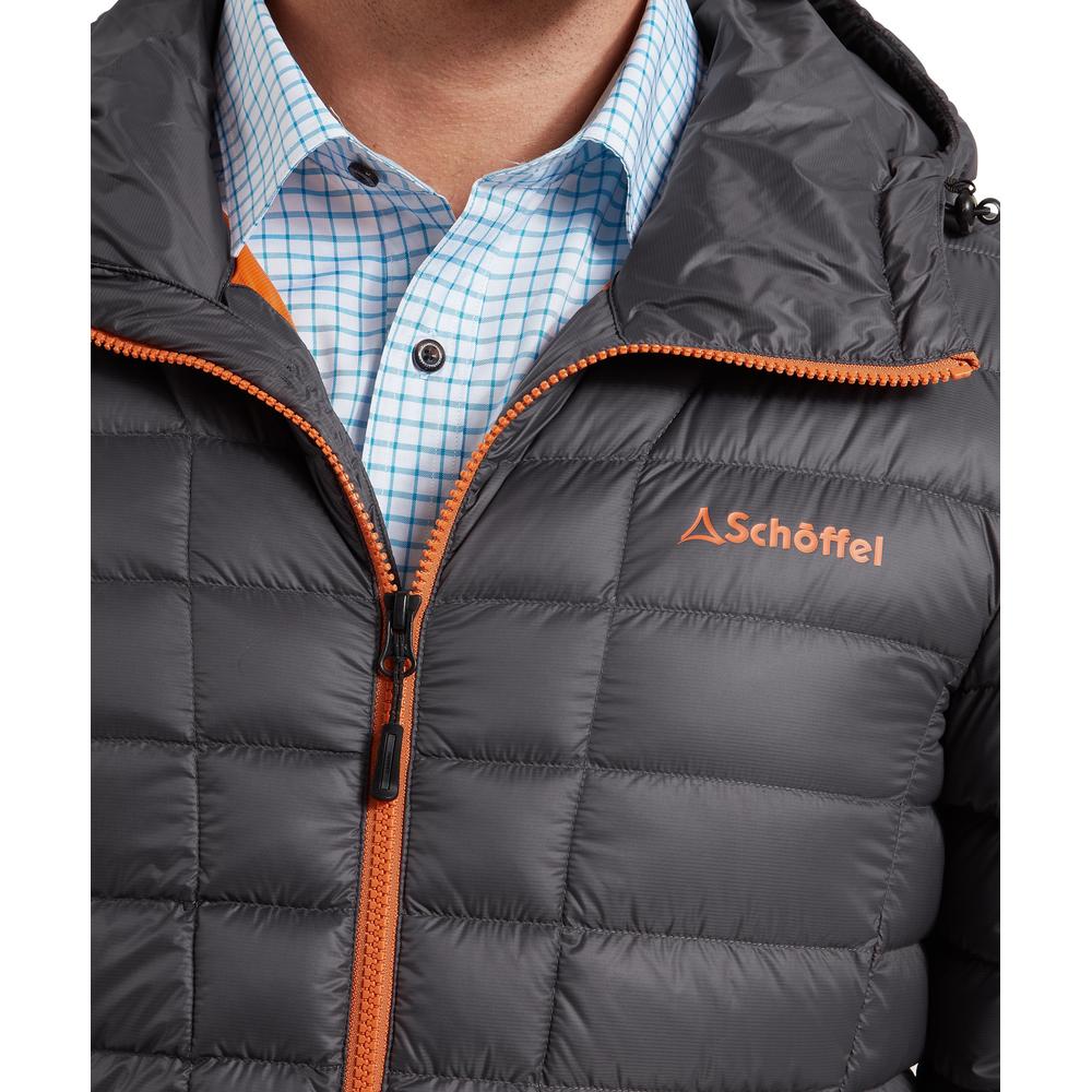 Schoffel Thurso Down Jacket - Graphite-Gamefish