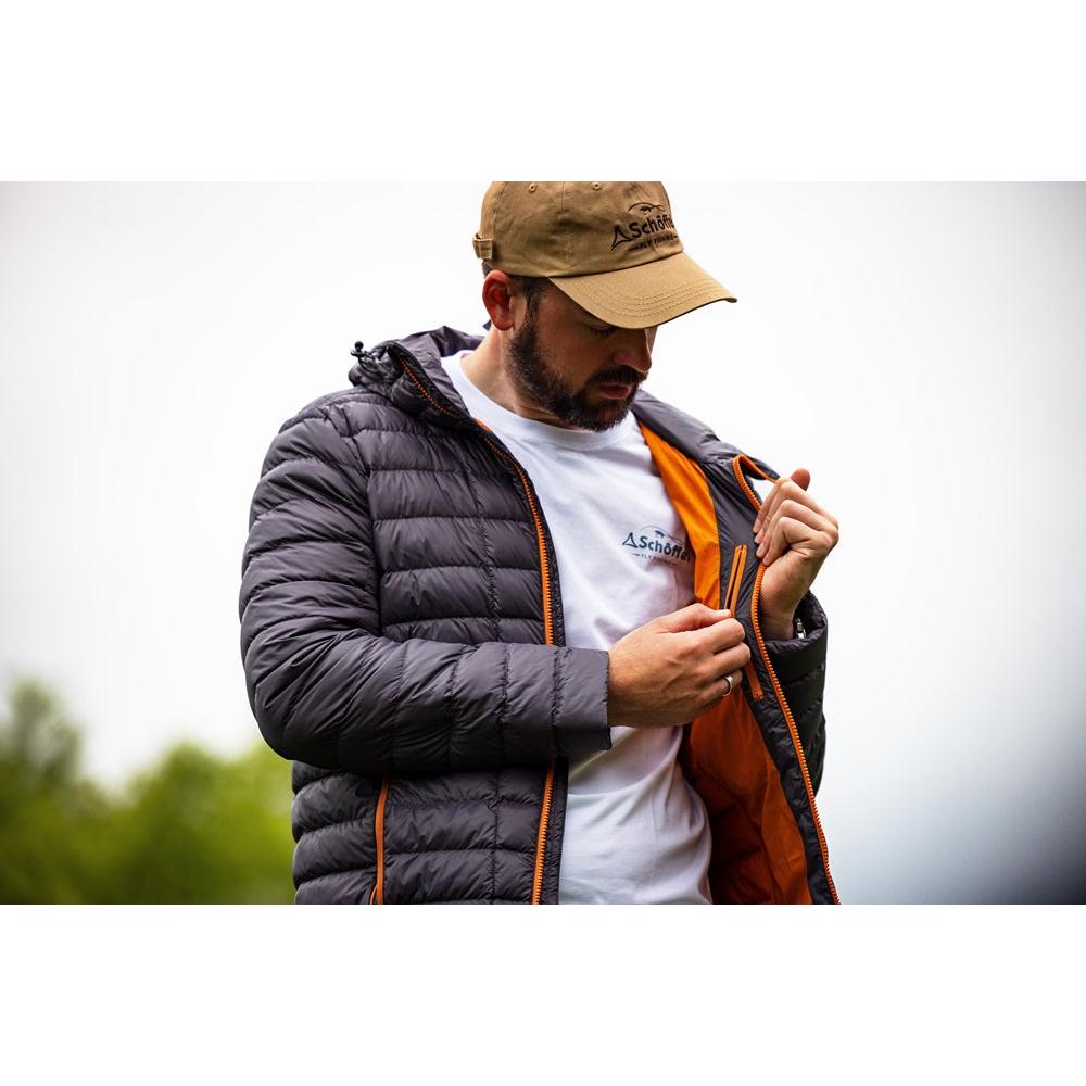 Schoffel Thurso Down Jacket - Graphite-Gamefish