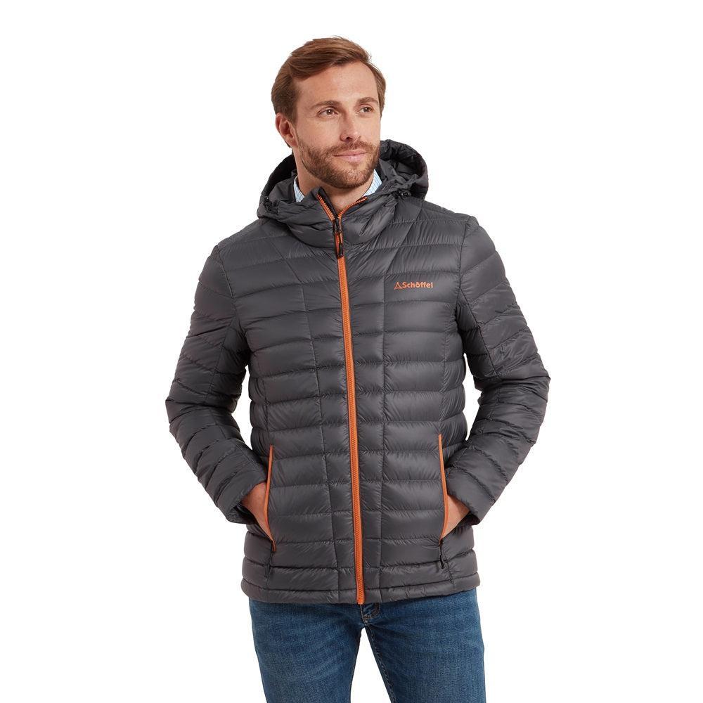 Schoffel Thurso Down Jacket - Graphite-Gamefish