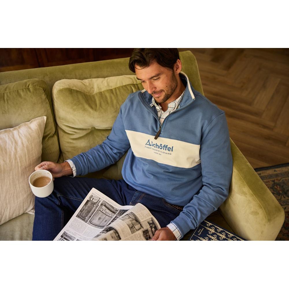 Schoffel Trencrom Quarter Zip-Gamefish