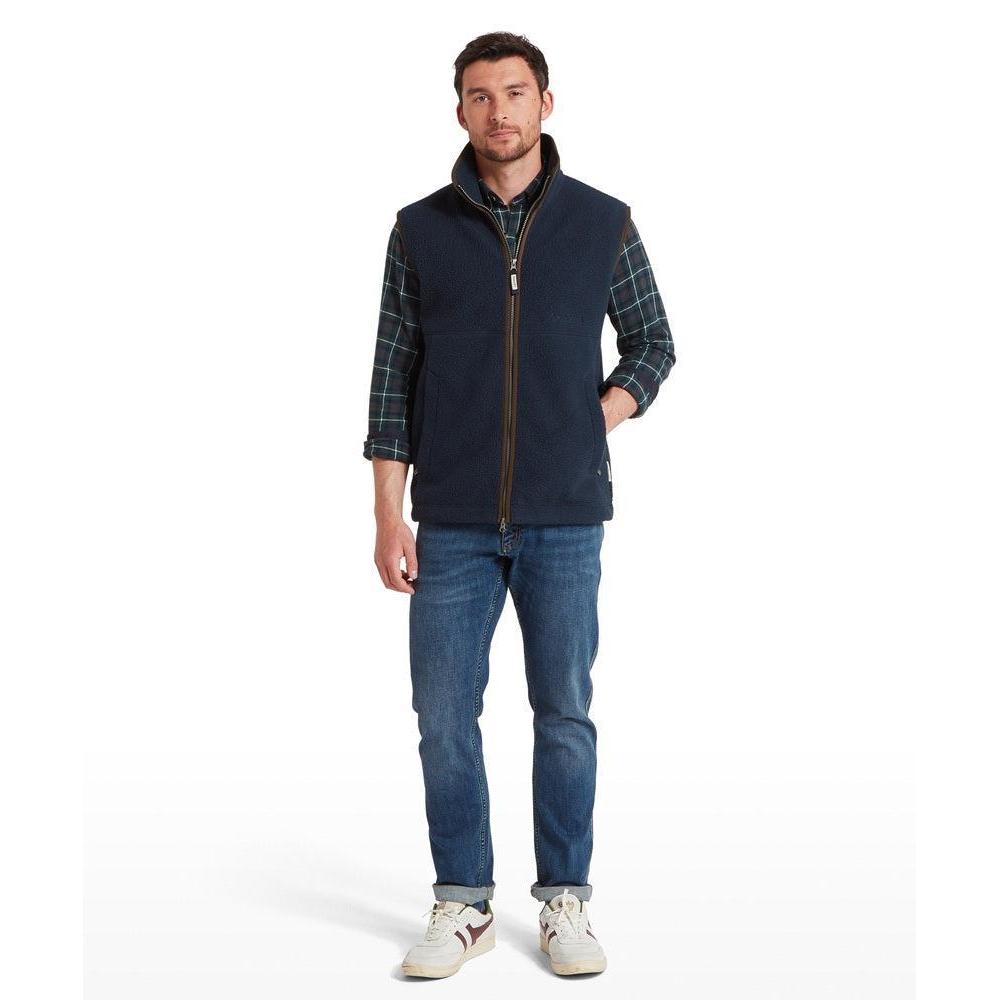 Schofffel Oakham Retro Fleece Gilet-Gamefish