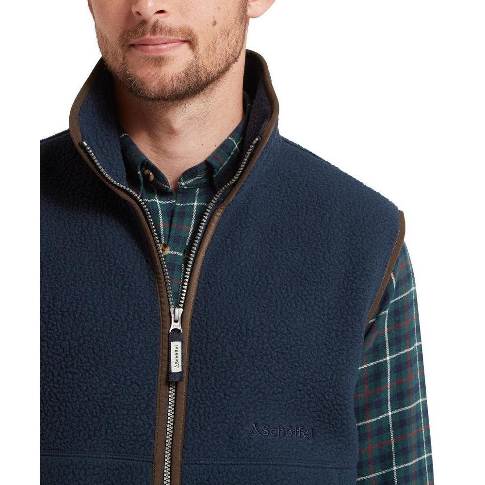 Schofffel Oakham Retro Fleece Gilet-Gamefish