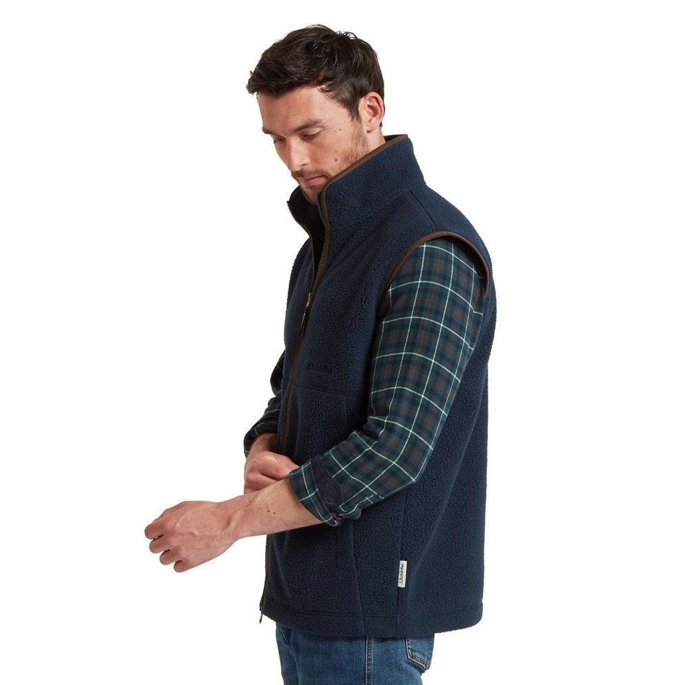 Schofffel Oakham Retro Fleece Gilet-Gamefish