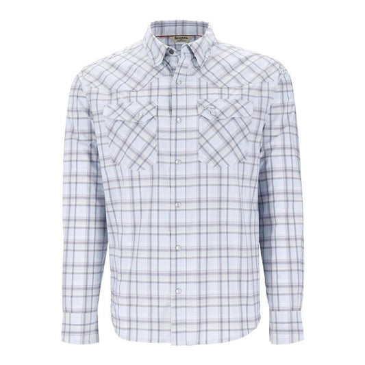 Simms Brackett Shirt - Bimini Plaid-Gamefish