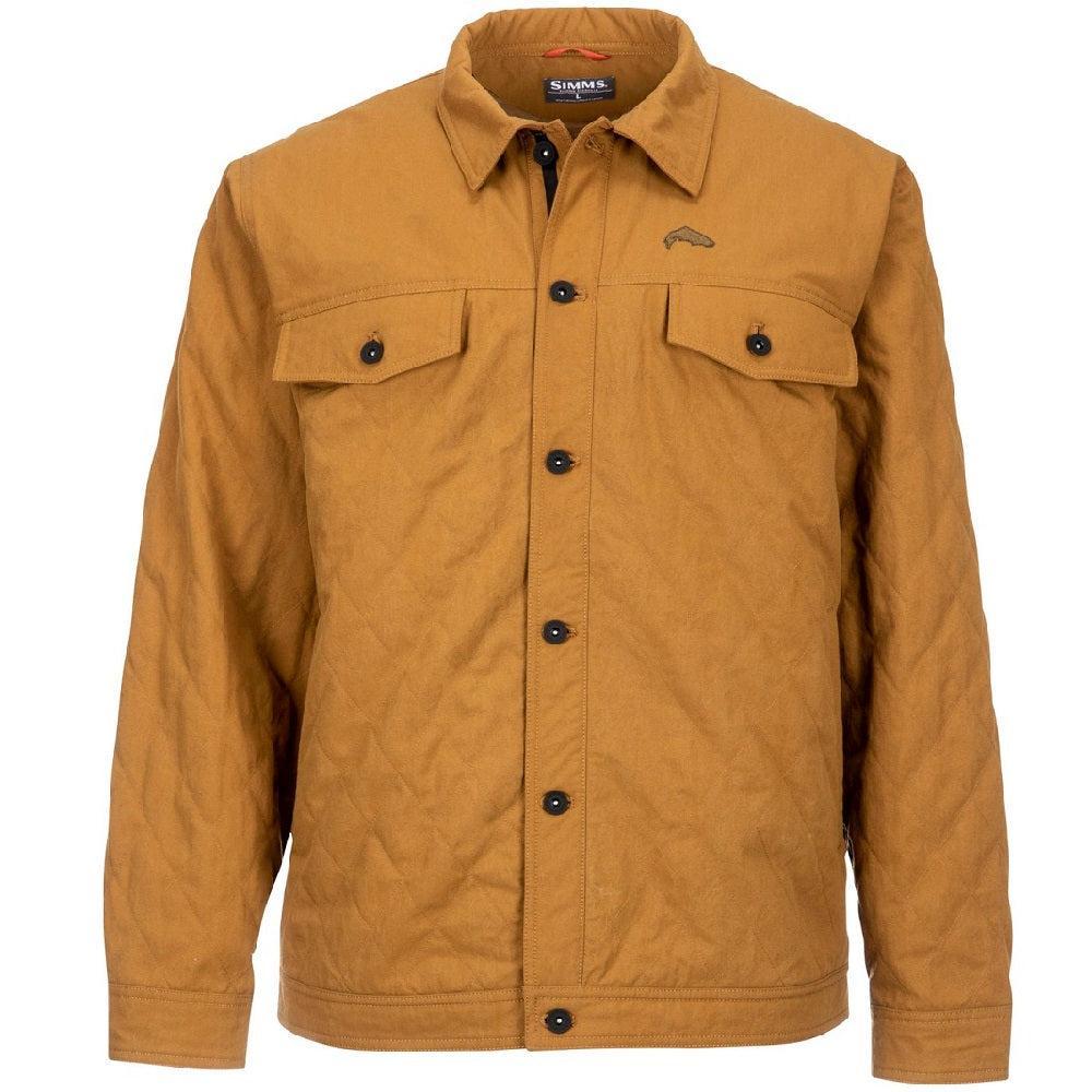 Simms Dockwear Jacket Dark Bronze-Gamefish