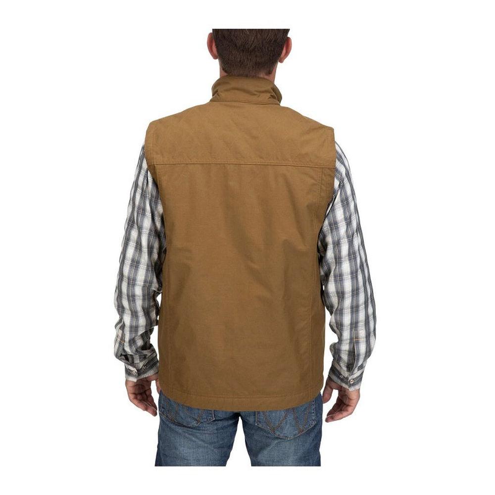 Simms Dockwear Vest - Dark Bronze-Gamefish