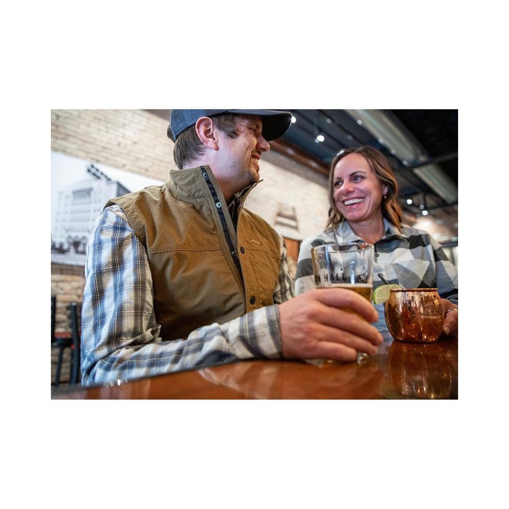 Simms Dockwear Vest - Dark Bronze-Gamefish