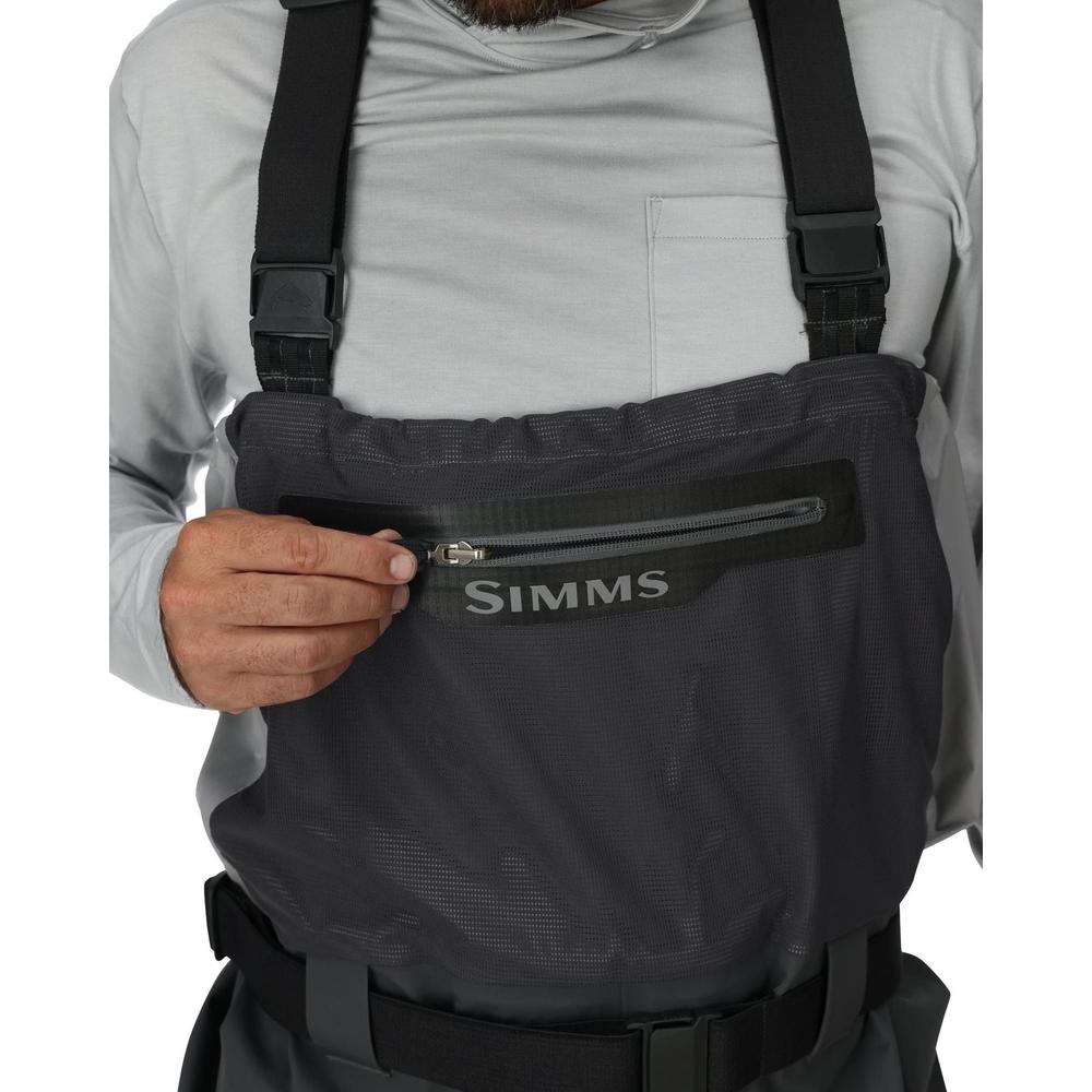 Simms Flyweight Stockingfoot - Cinder-Gamefish