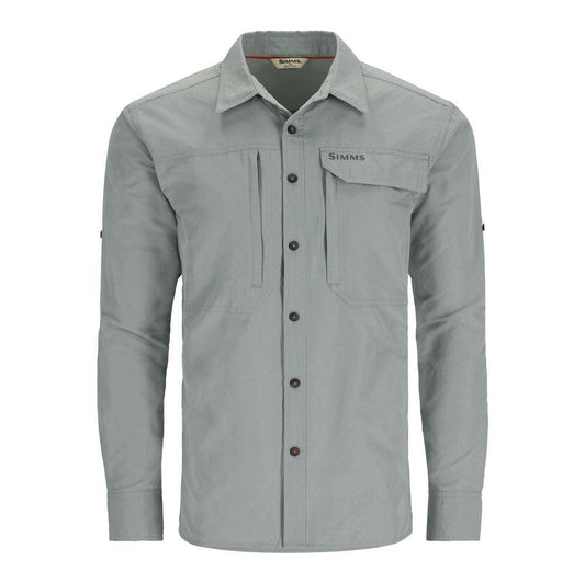 Simms Guide Shirt - Cinder-Gamefish