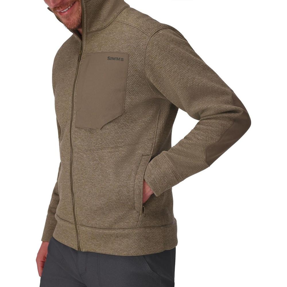 Simms Harbor Fleece Sturgeon - Heather-Gamefish