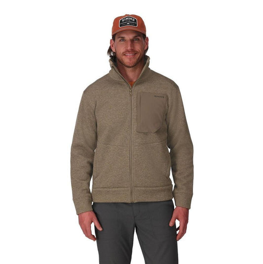 Simms Harbor Fleece Sturgeon - Heather-Gamefish