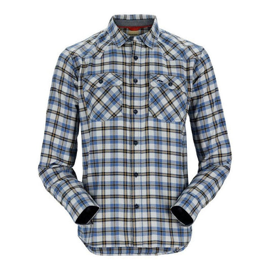 Simms Santee Flannel Shirt-Gamefish