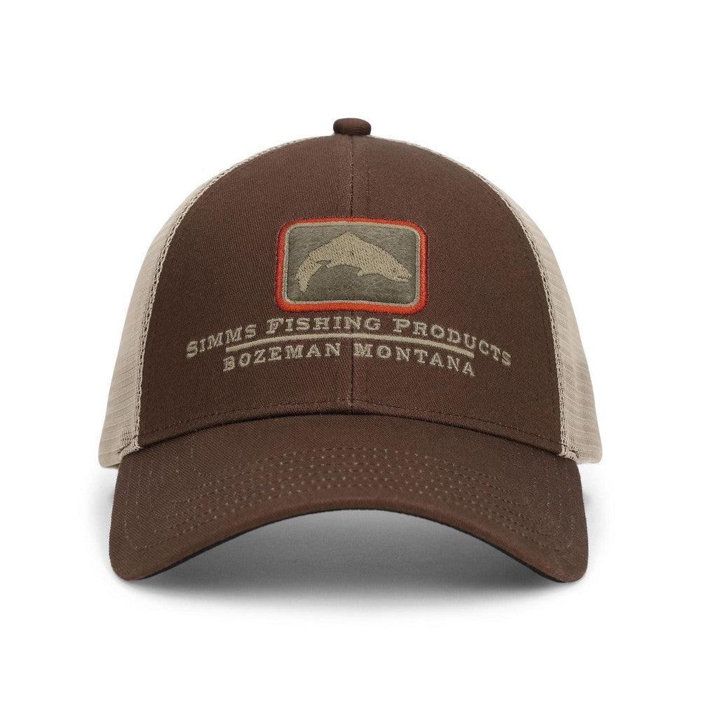 Simms Trout Icon Trucker Cap-Gamefish