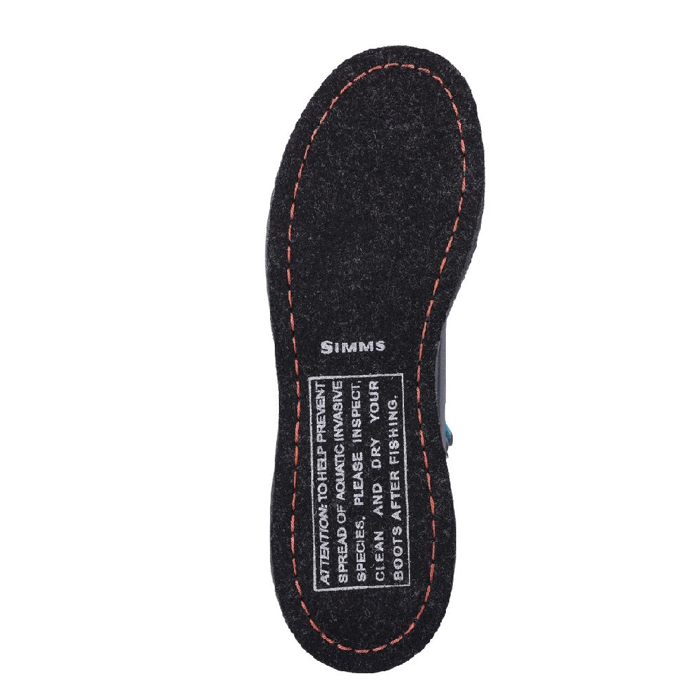 Simms Wms Freestone Boot - Felt Slate 06-Gamefish