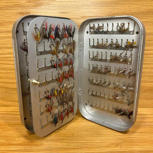 Vintage Hardy Tin Fly Box-Gamefish