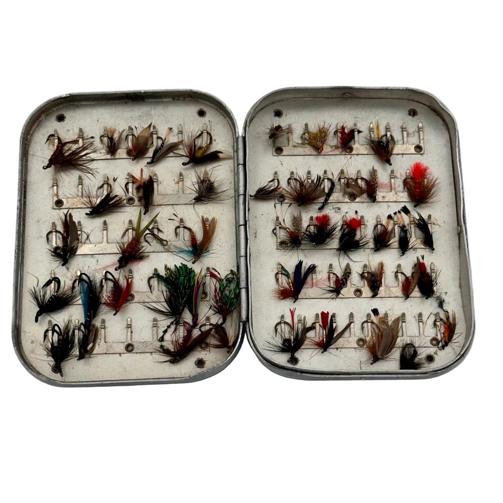 Vintage Wheatley Silmalloy Fly Box Made in England-Gamefish