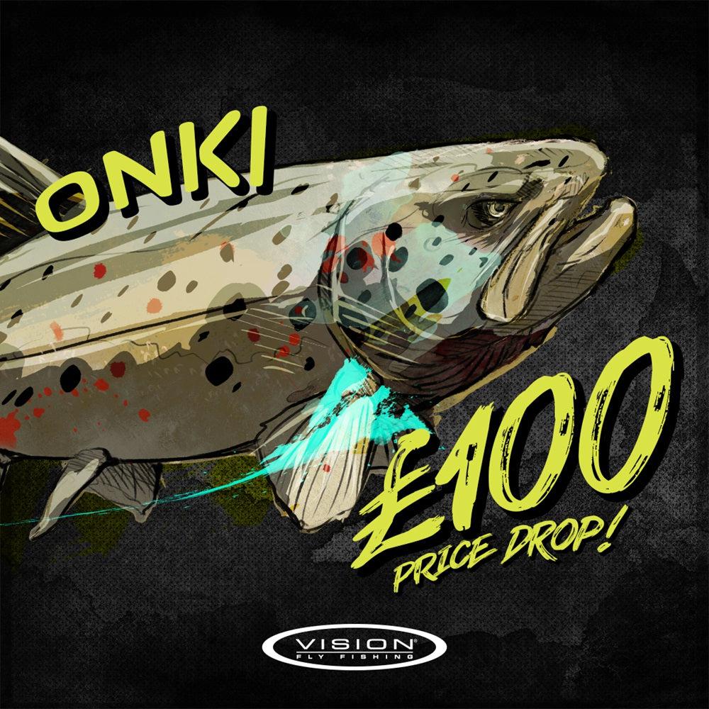 Vision ONKI Trout Fly Rods-Gamefish