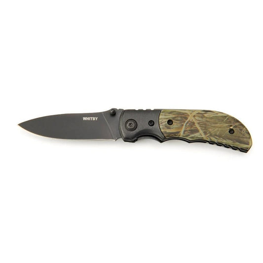 Whitby Camo Lock Knife-Gamefish