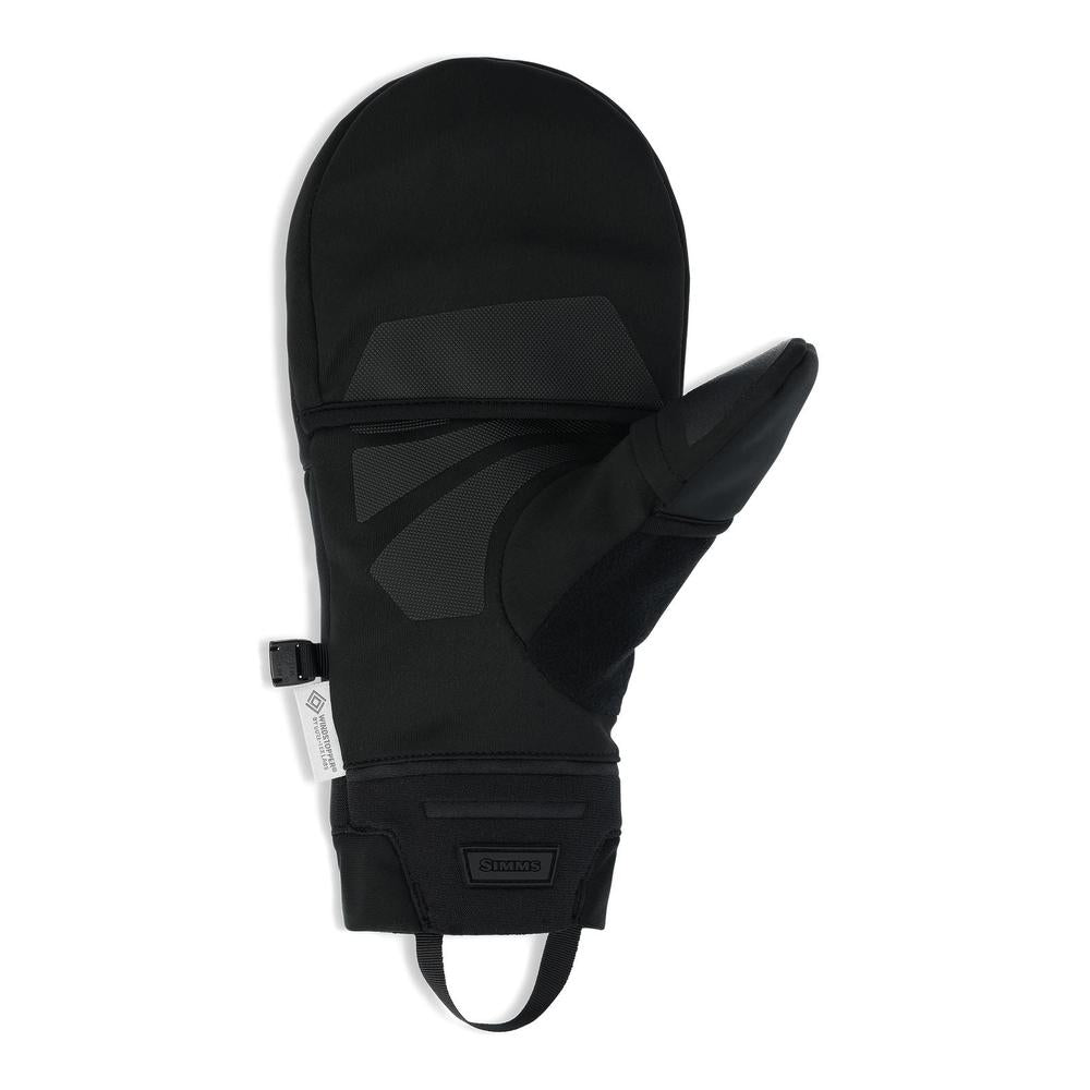 Windstopper Foldover Mitt - Black-Gamefish