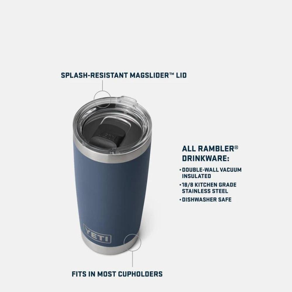 YETI Rambler 20 oz (591 ml) Tumbler-Gamefish