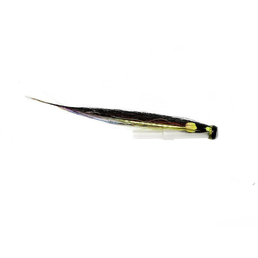 Yellow Sunray Shadow JC Tube Fly-Gamefish