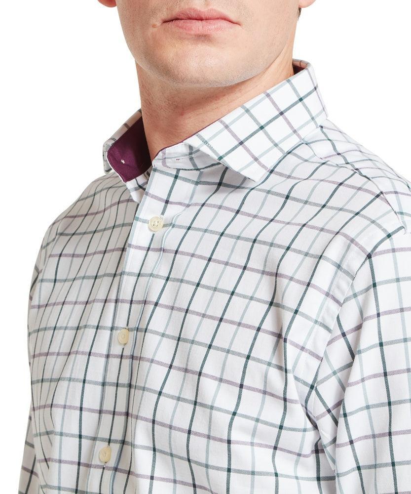 Schoffel Baconsthorpe Tailored - Deep Purple Check