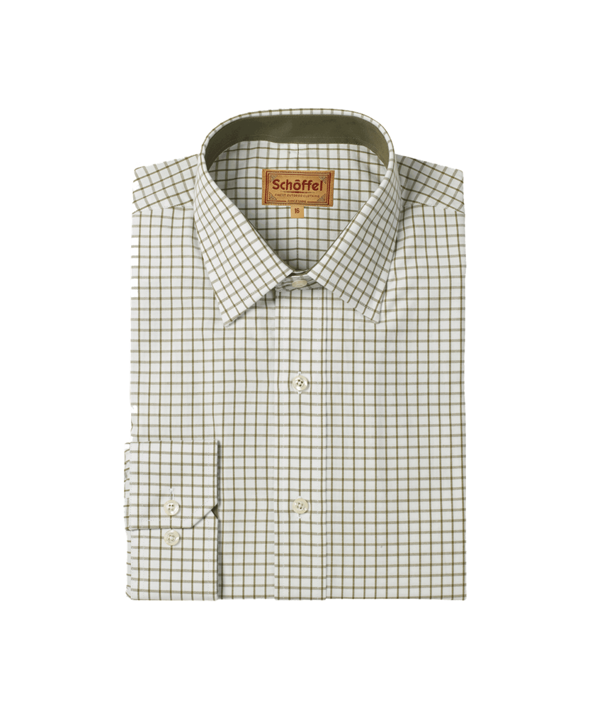 Schoffel Cambridge Classic Shirt - Olive