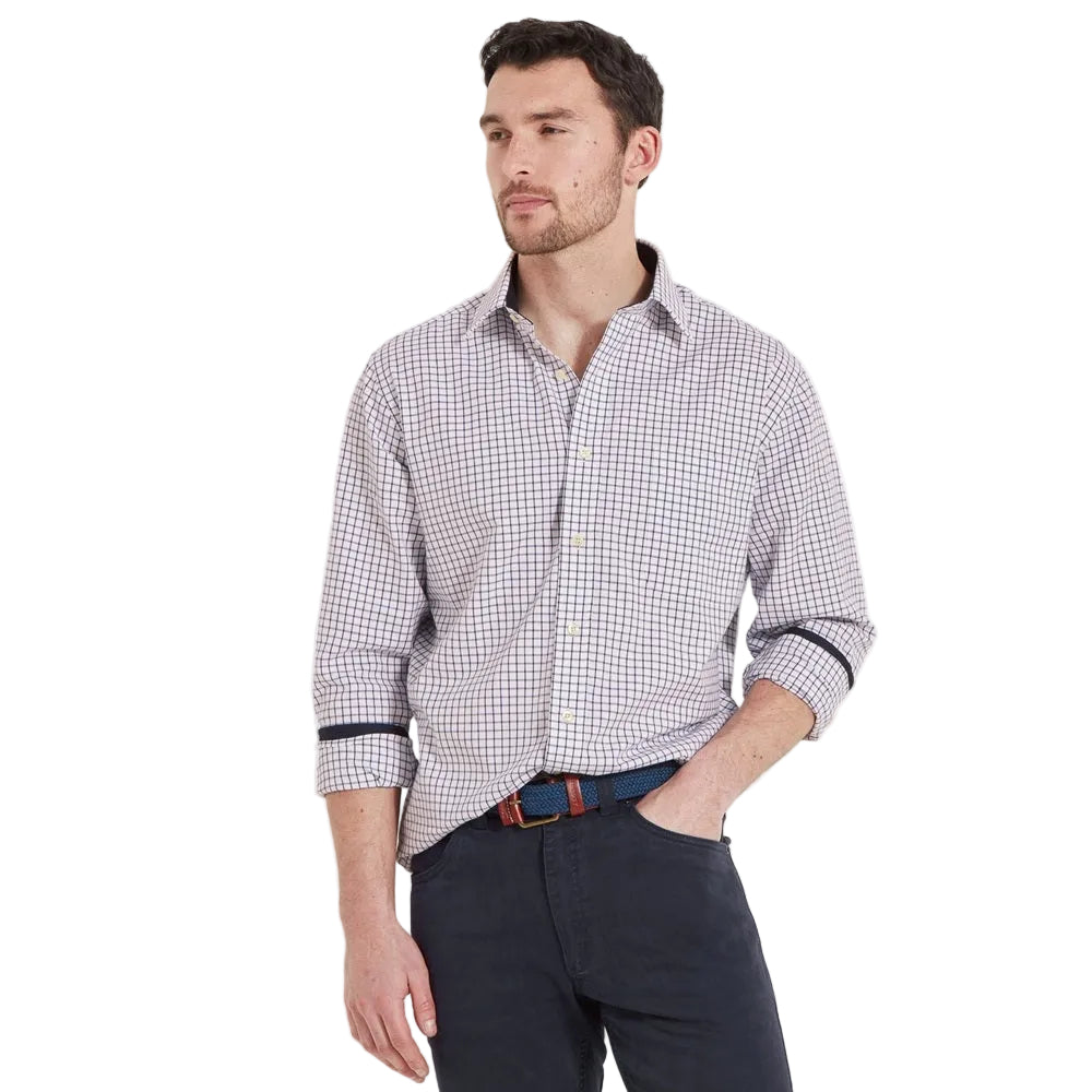 Schoffel Cambridge Classic Shirt - Dark Navy