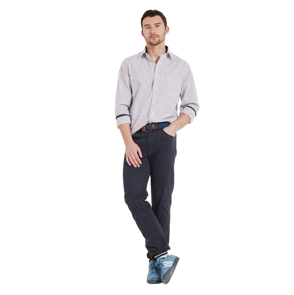 Schoffel Cambridge Classic Shirt - Dark Navy