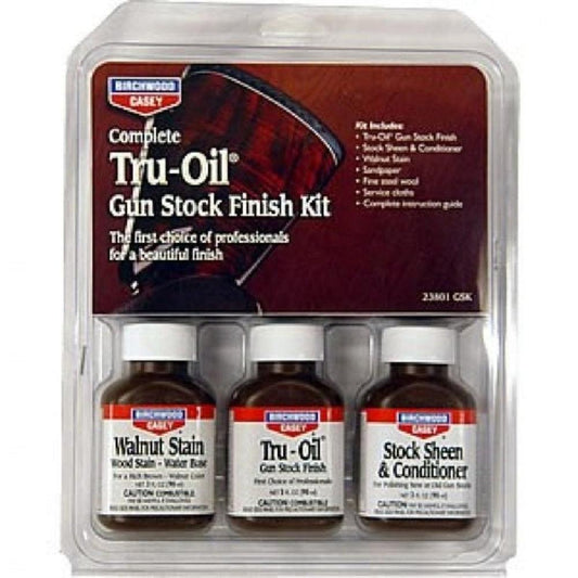 Tru-Oil Gun Stock Finish Kit by Birchwood Casey-Gamefish