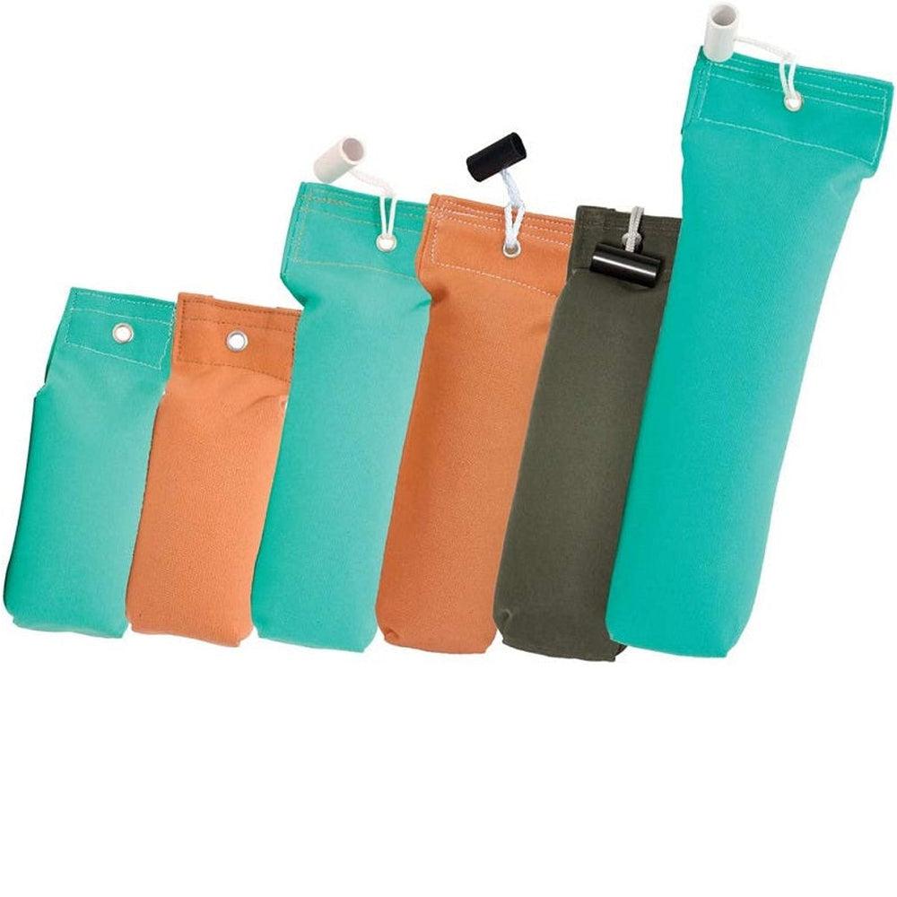 Bisley 1lb Gundog Training Dummy - Advanced, Green and Orange-Gamefish
