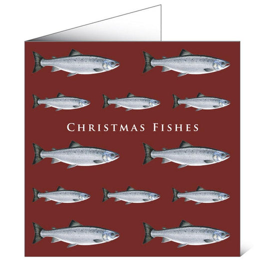 Christmas Fishes - Greeting card-Gamefish