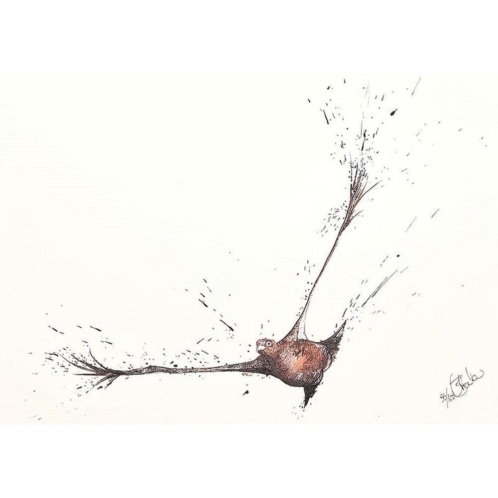 FLYING GROUSE GREETING CARDS-Gamefish