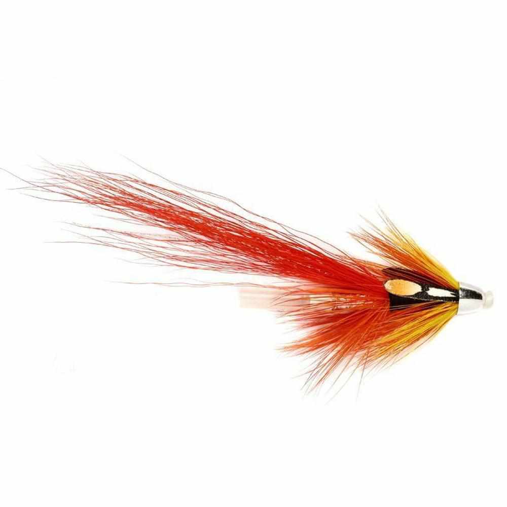 Flamethrower Red Cone Head Tube Fly-Gamefish