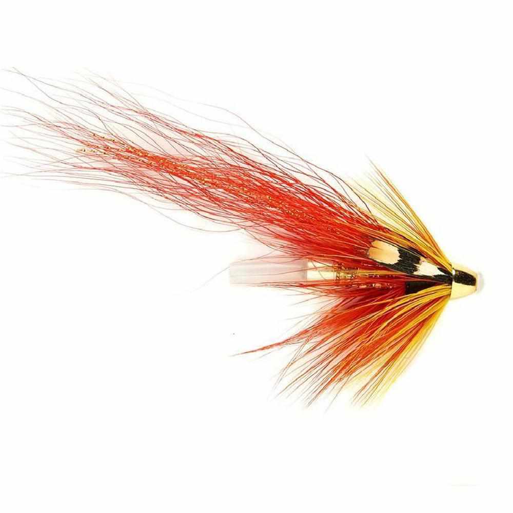Flamethrower Red Cone Head Tube Fly-Gamefish