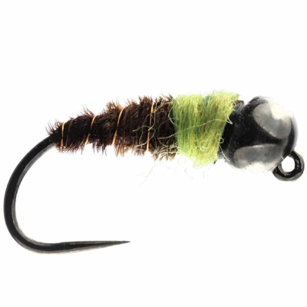 Green Bomb T/B Barbless Nymph-Gamefish