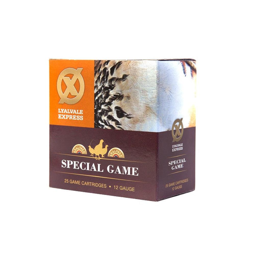 Lyalvale Express Special Game 12 Gauge - 28gr - No6 - Fibre - Box of 25-Gamefish