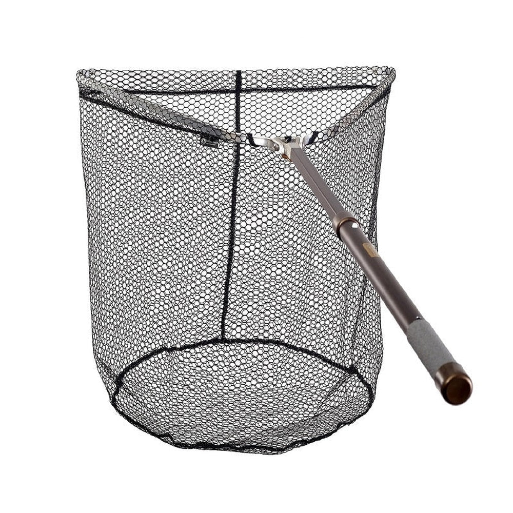 Mclean Telescopic Hinged Weigh Net - Rubber (R120)-Gamefish
