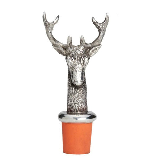 Pewter Stag Bottle Stop-Gamefish