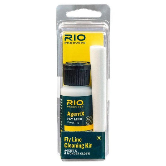 RIO Agent X Fly Line Cleaning Kit - Agent X & Wonder Cloth-Gamefish