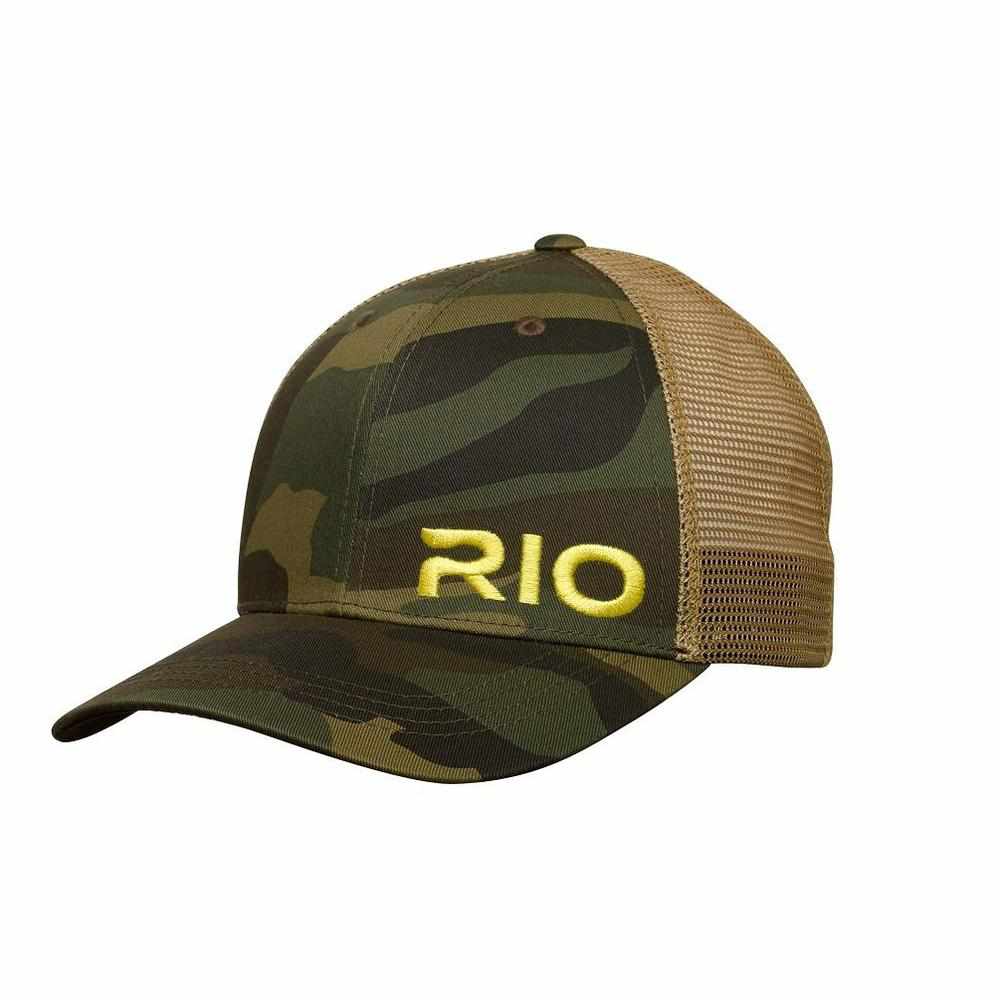 RIO Embroiled Logo Mesh Back Hats-Gamefish