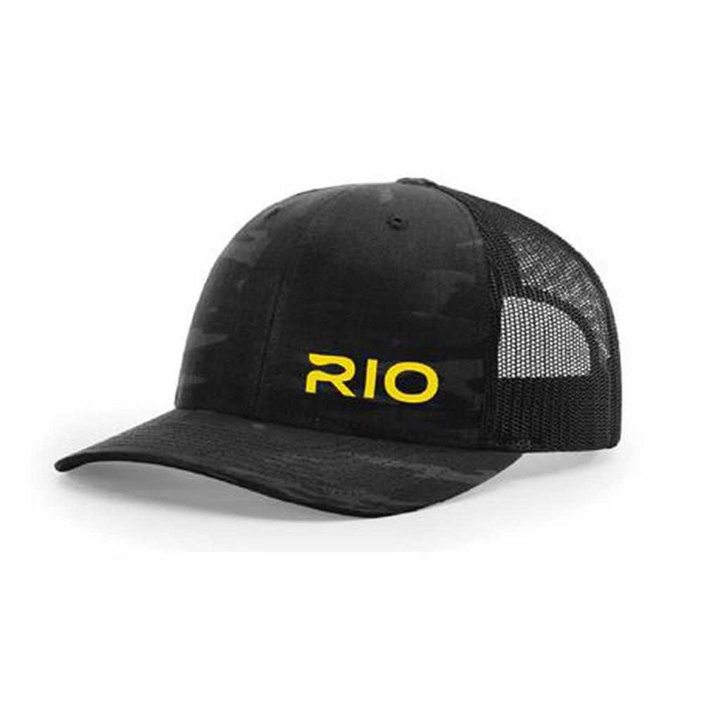 RIO Embroidered Logo Mesh Back Hats-Gamefish