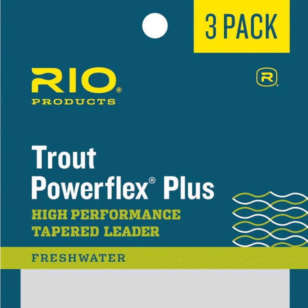 RIO Powerflex Plus Tapered Leaders 9ft - 3 pack-Gamefish