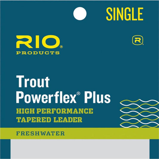 RIO Powerflex Plus Tapered Leaders 9ft - Single-Gamefish