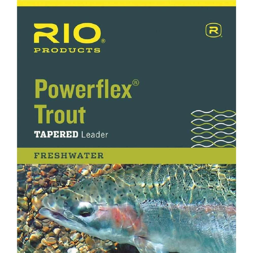 RIO Powerflex Tapered Trout Leader 12ft-Gamefish