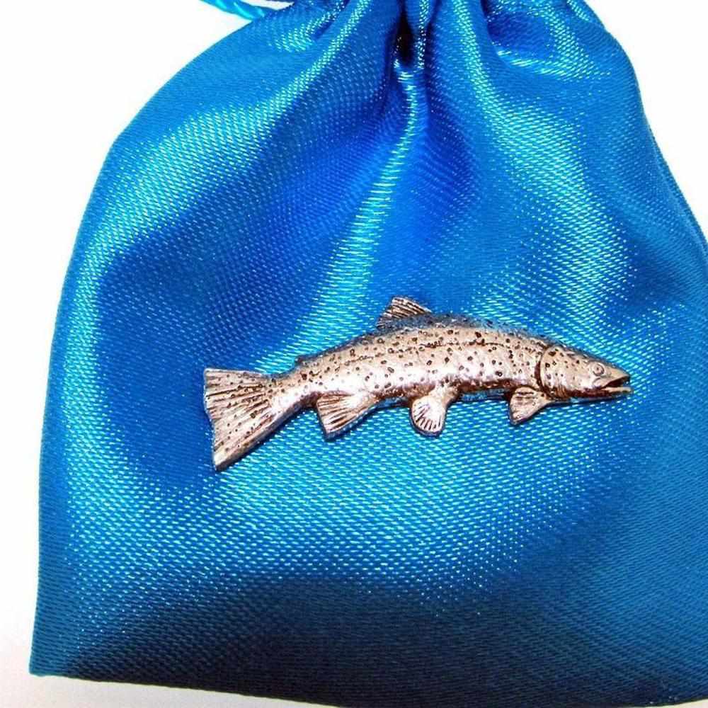 Rainbow Trout Pin Badge-Gamefish