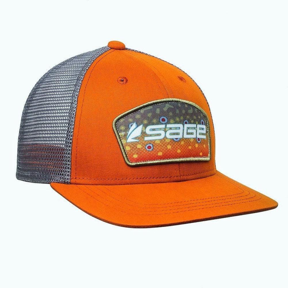 Sage Patch Trucker Cap-Gamefish